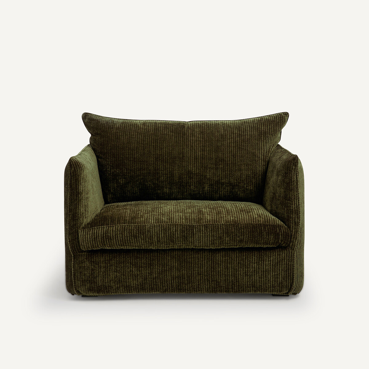 AM.PM<br>Fauteuil XL em geribd fluweel, Néo Chiquito