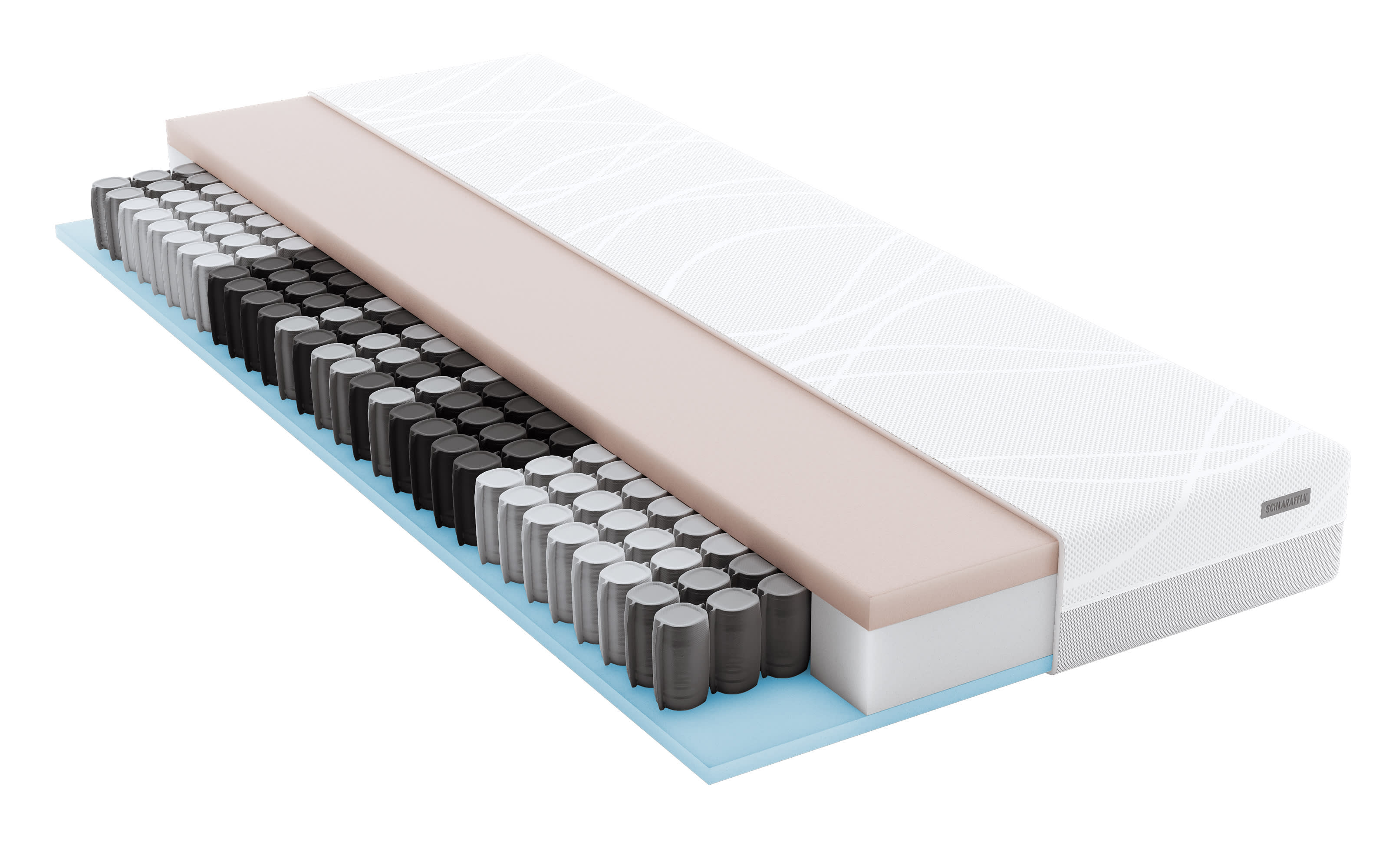 Taschenfederkern-Matratze myNap, 100 x 200 cm