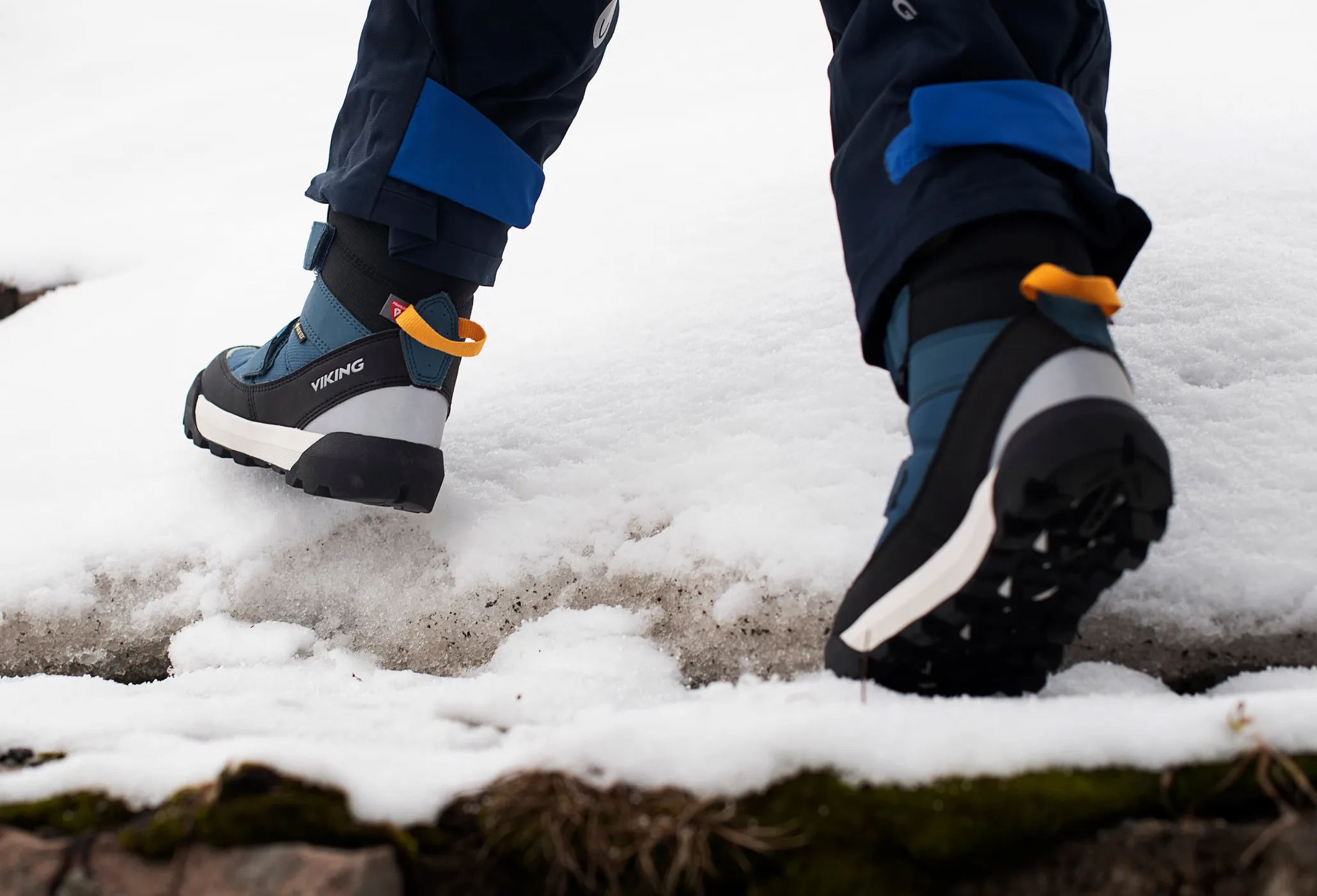 Viking Footwear Kids' Expower Warm GORE-TEX 2v Petrol