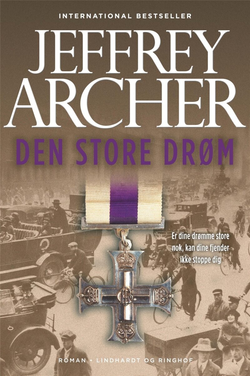 Den Store Drøm - Jeffrey Archer - Bog