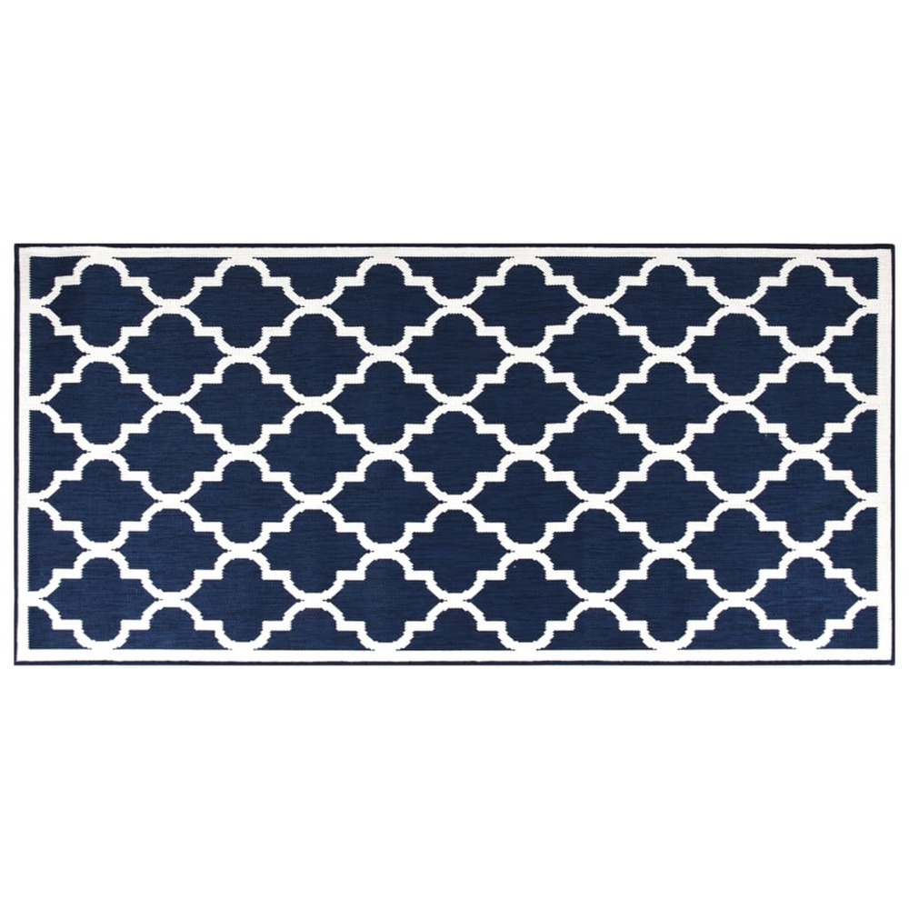 Tapis d'extérieur 100x200 cm design réversible