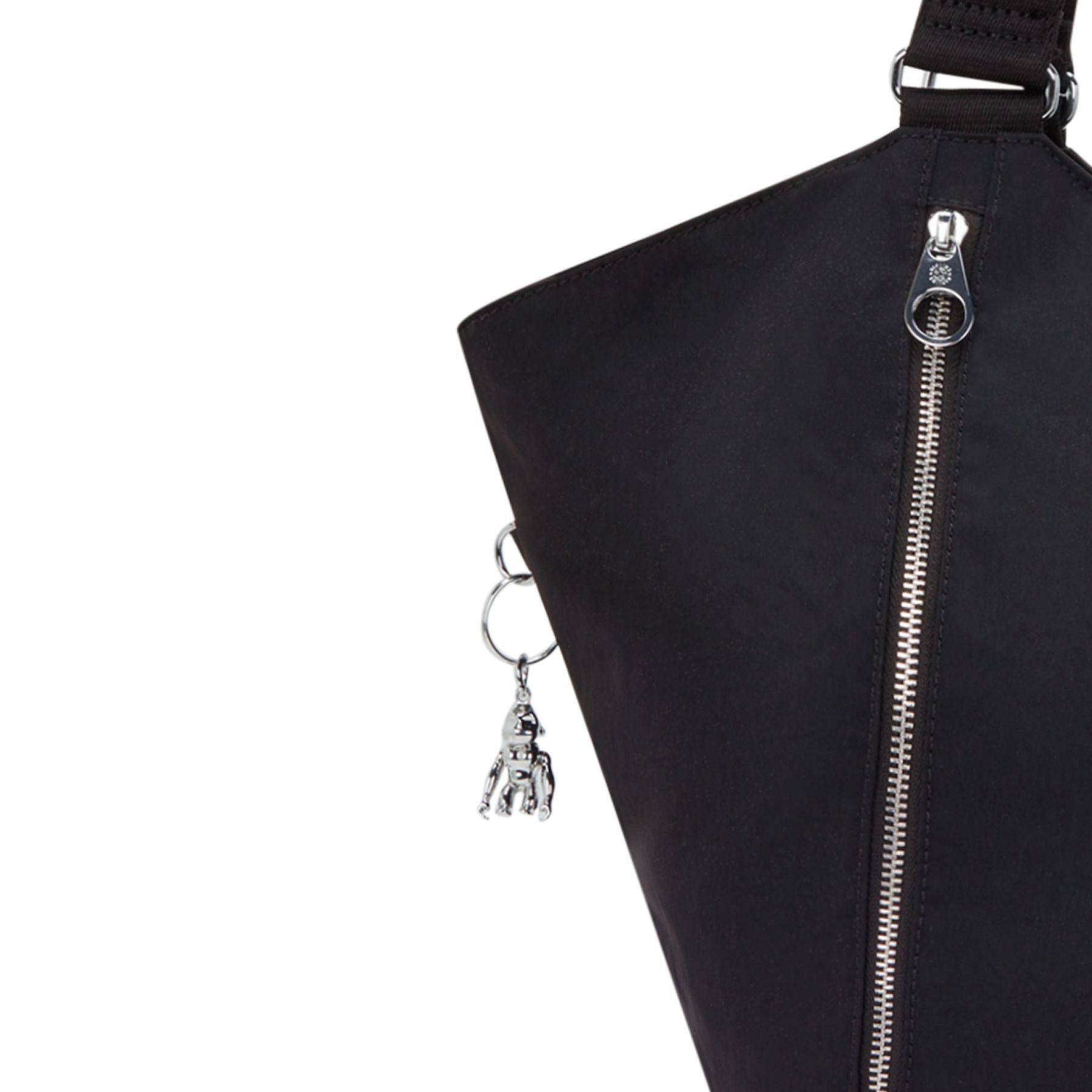 RECICELY Fourre-tout de taille moyenne avec fermeture zippée et magnétique - Black Spice