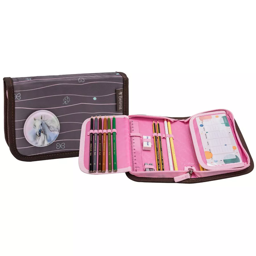 Belmil Schulranzen Premium Comfy Plus Set 6-teilig Mint