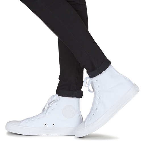 Converse - CHUCK TAYLOR ALL STAR MONOCHROME HI - Blanc