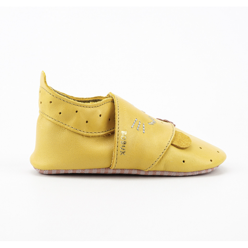 Bobux Bobux chaussons chaton jaune