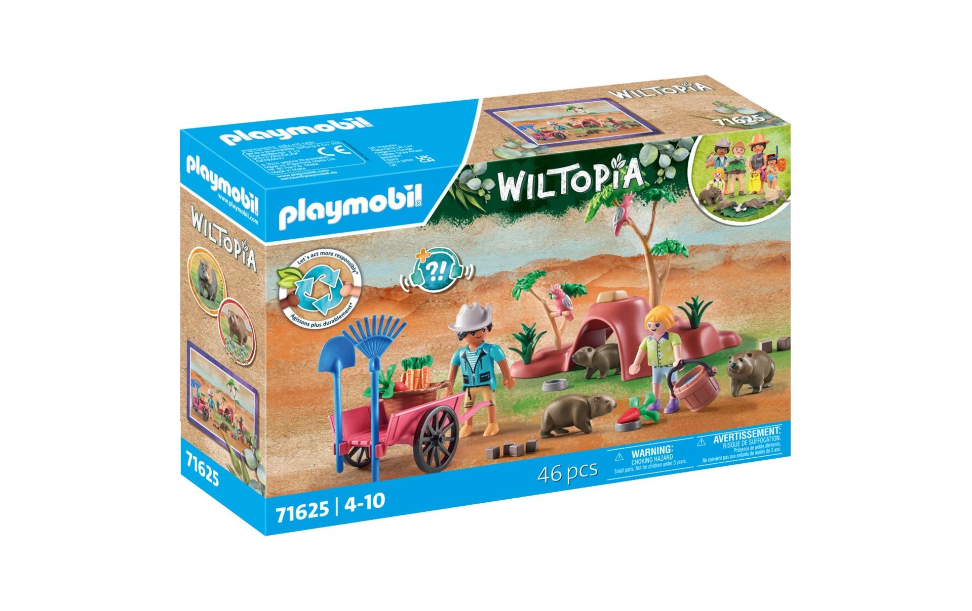 Wiltopia Wombat Unterschlupf 71625Nachhaltiges Spielset aus recyceltem Material