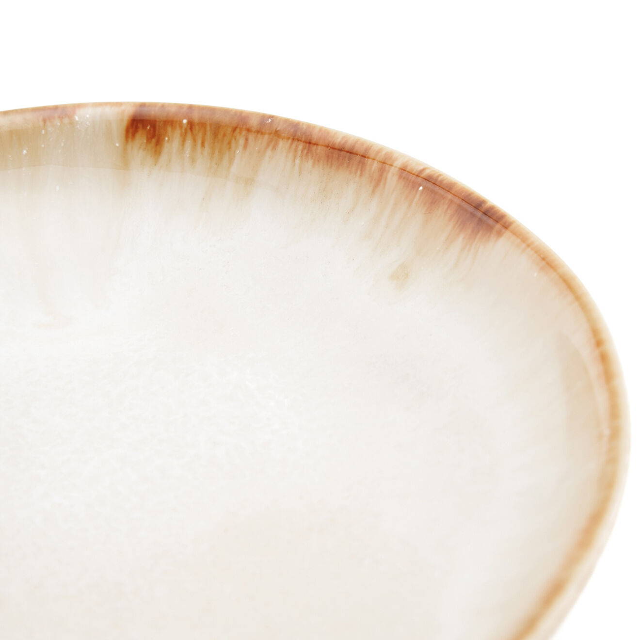 Bazar Bizar 6 Petites assiettes Cascais blanches - D.17 cm