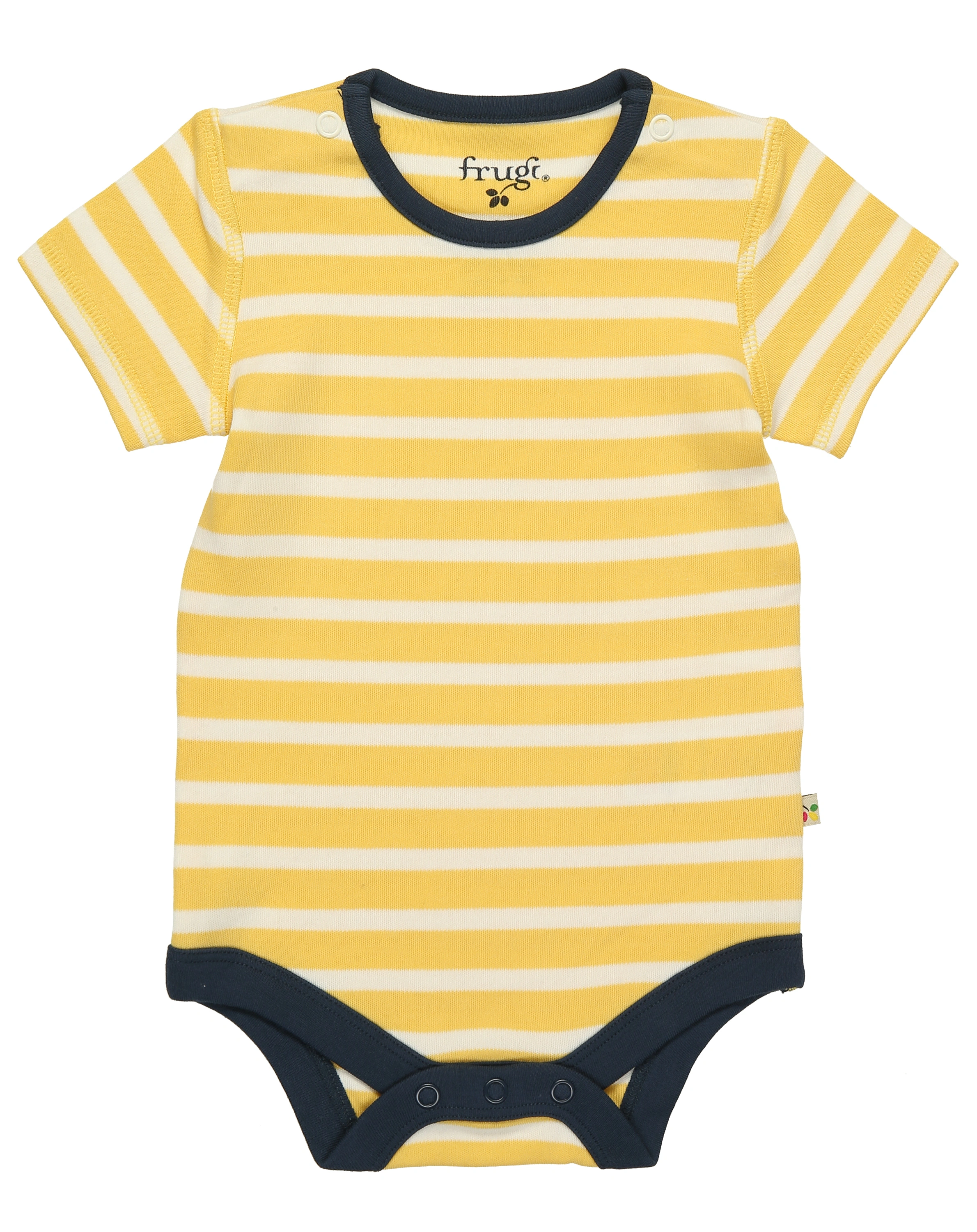 Body BILLY 2er Pack gestreift in gelb/navy