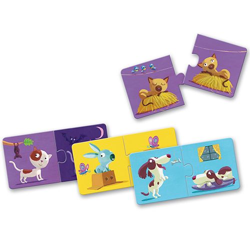 Djeco puzzel duo verschillen (12x2st) DJ08162