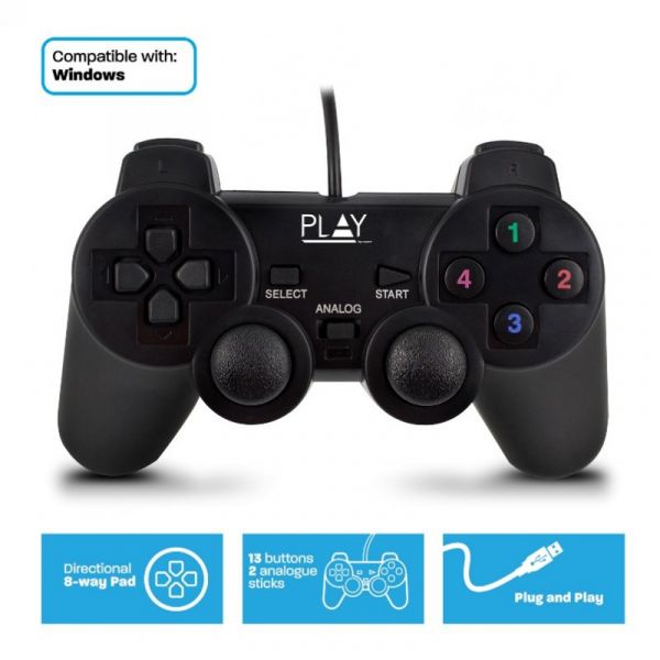 Ewent Gamepad Play PL3330 USB - PC