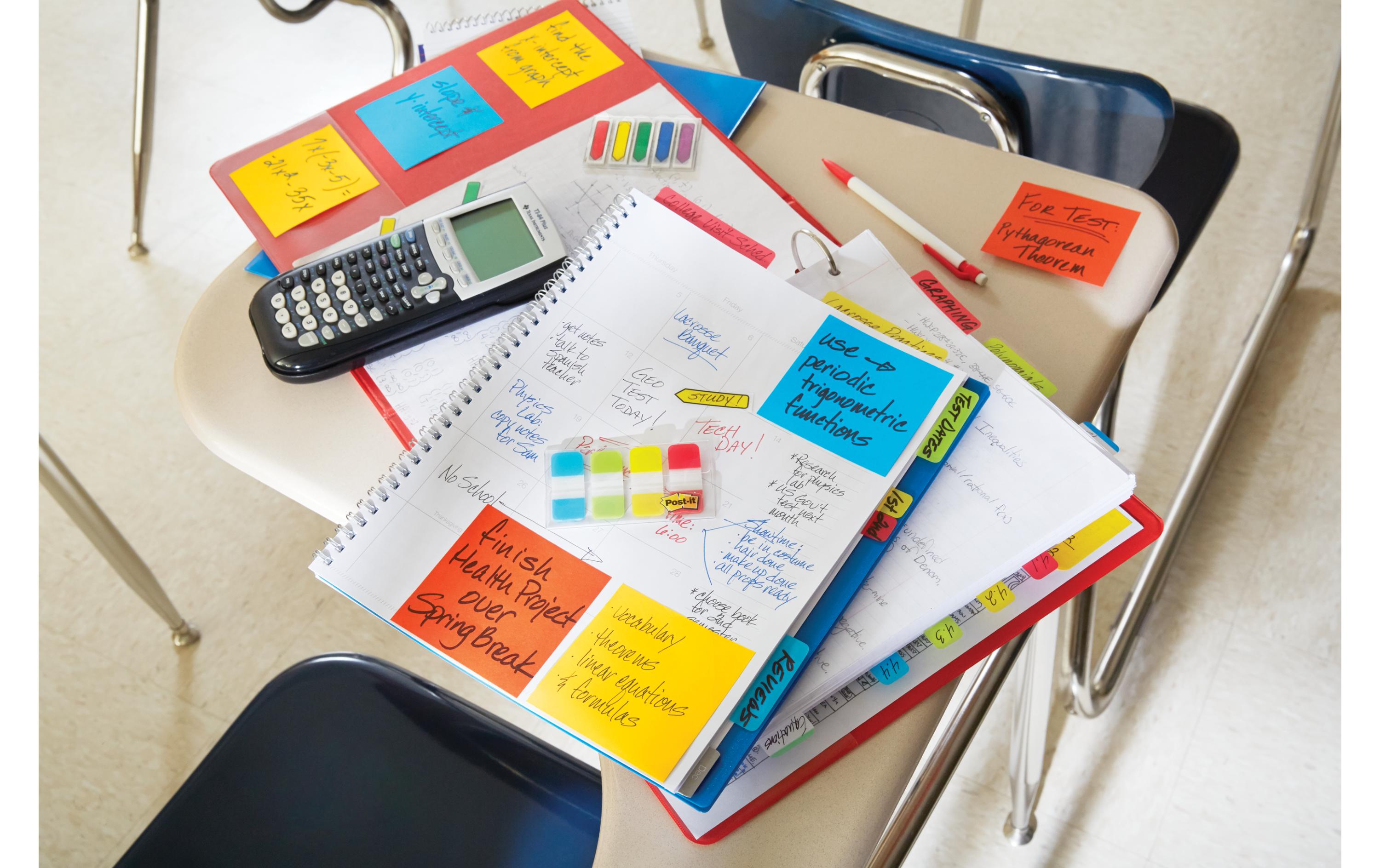 Page Marker Post-it Index Strong 4 x 10 Stück, 16 x 38 mmPost-it Index Marker