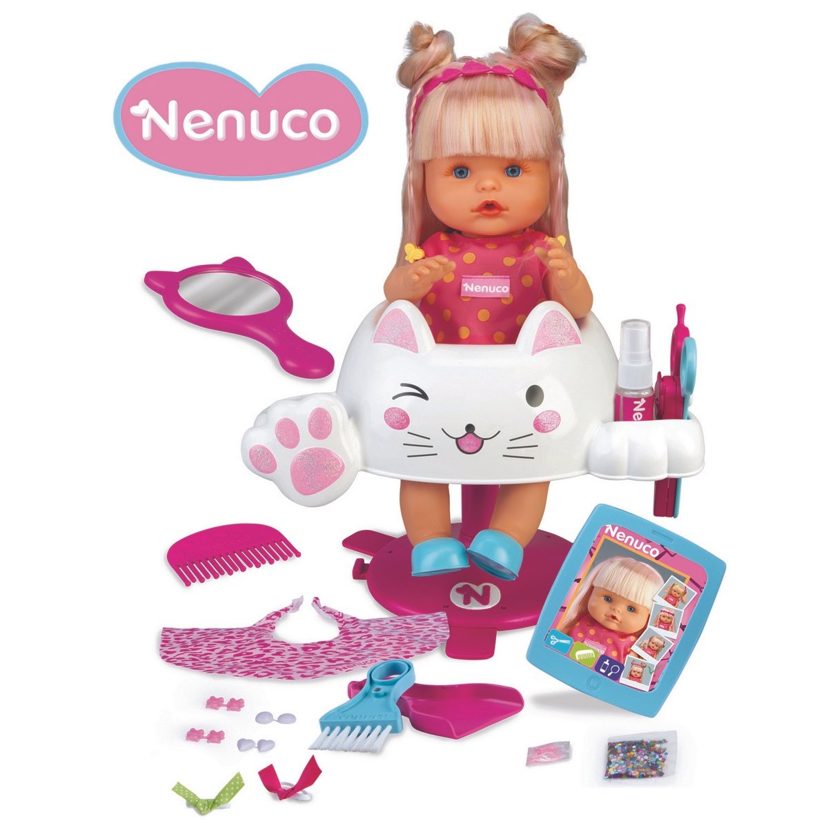 Nenuco Salon de coiffure paillettes