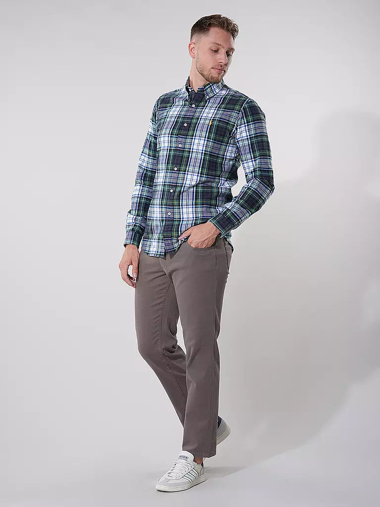 POLO RALPH LAUREN  Hemd Regular Fit  grün