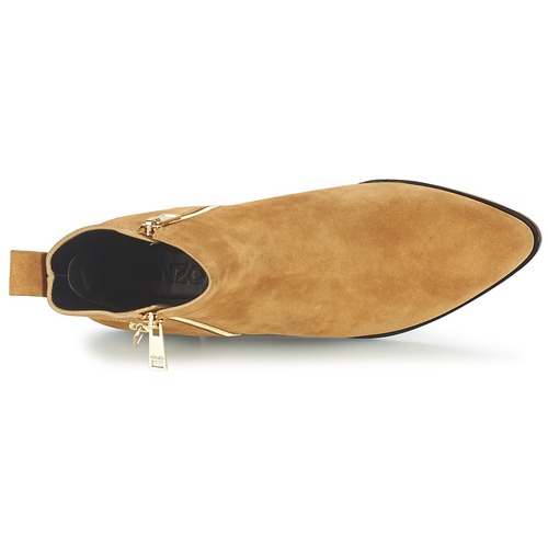 Kenzo - TOTEM FLAT BOOTS Camel