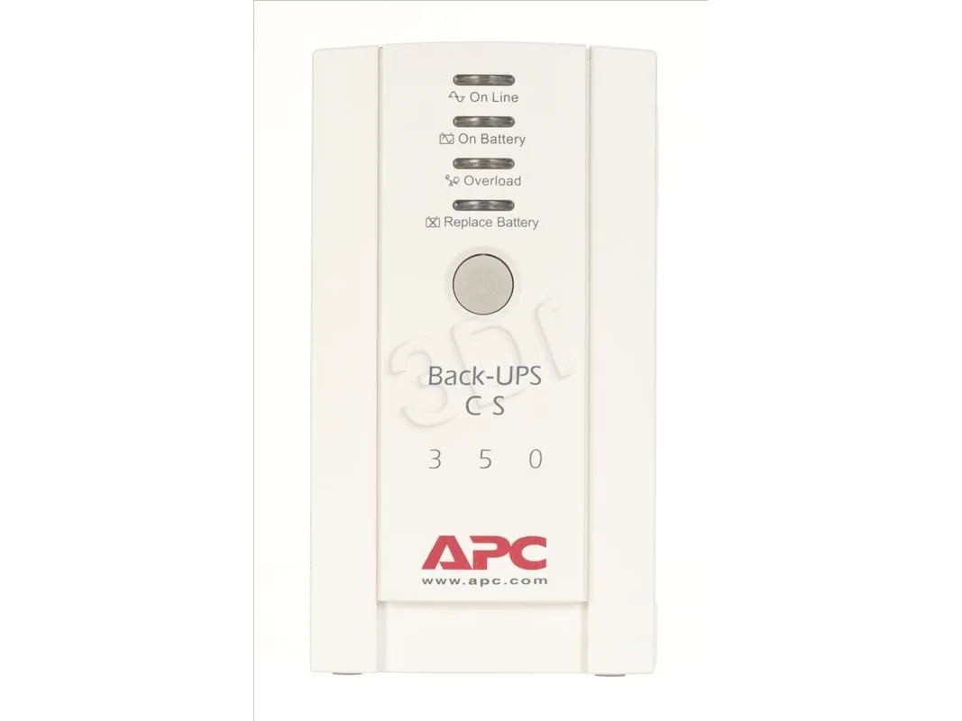 APC Back-UPS CS 350 - UPS - AC 230 V - 210 Watt - 350 VA - RS-232, USB - output-stikforbindelser: 4 - beige