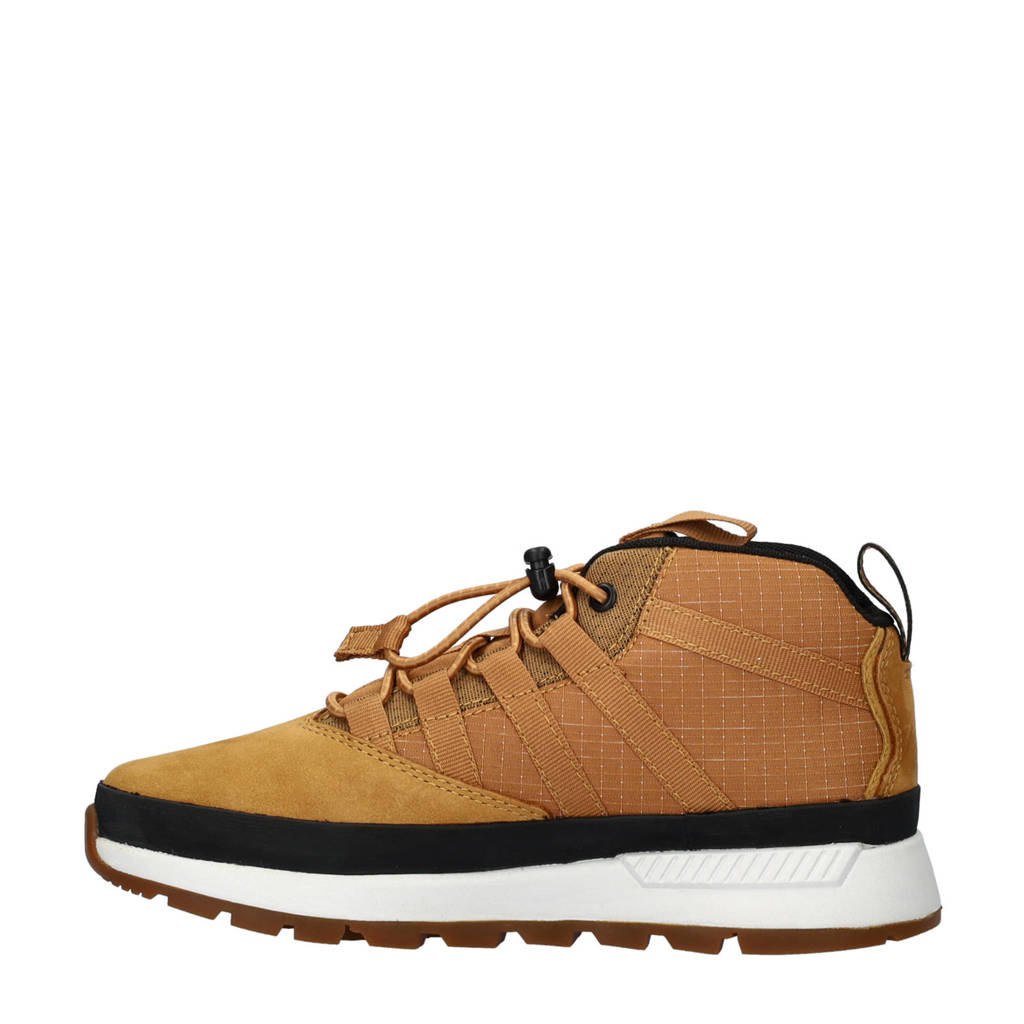 Timberland leren sneakers geel