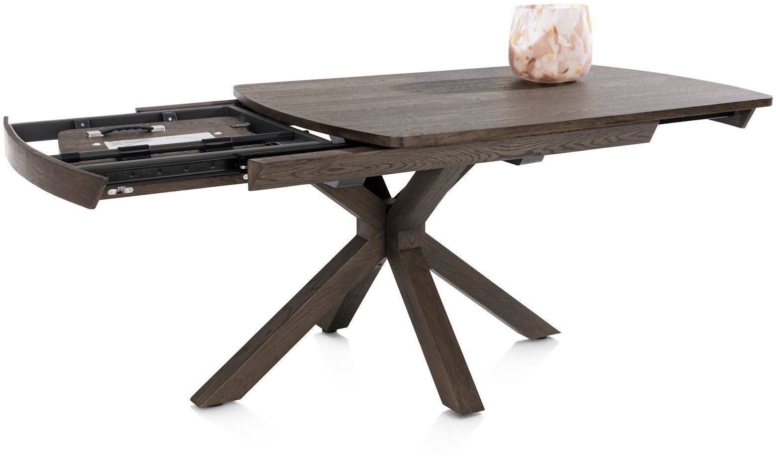 Henders en Hazel Nyon Uitschuiftafel Basalt 140cm