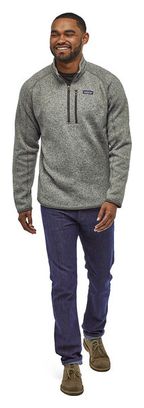 Pull Patagonia Better Sweater 1/4 Zip Gris