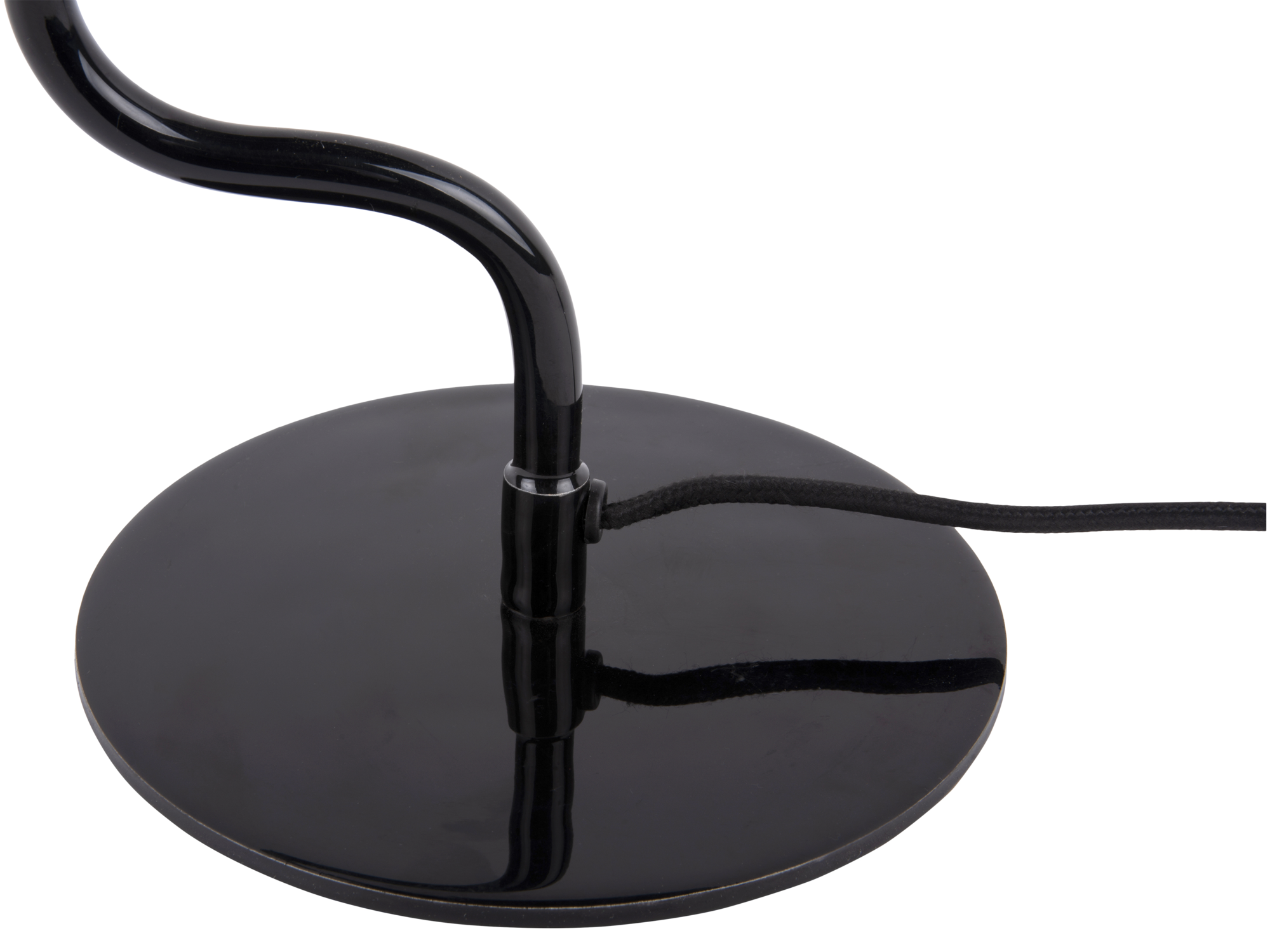 Table lamp Twist enamel black