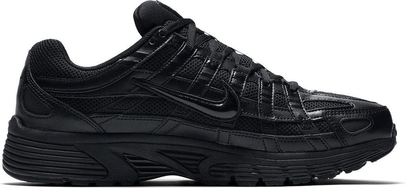 Nike - P-6000 - Sportschoenen - Zwart - Leer en Mesh