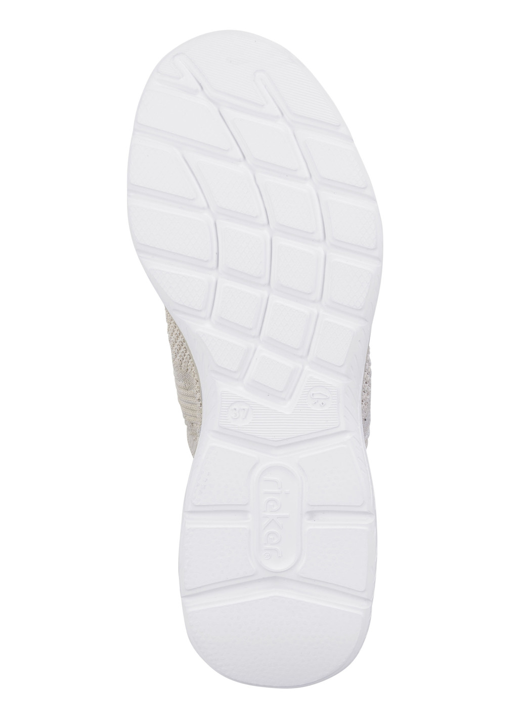 Rieker Sneaker aus dehnbarem Strickmaterial