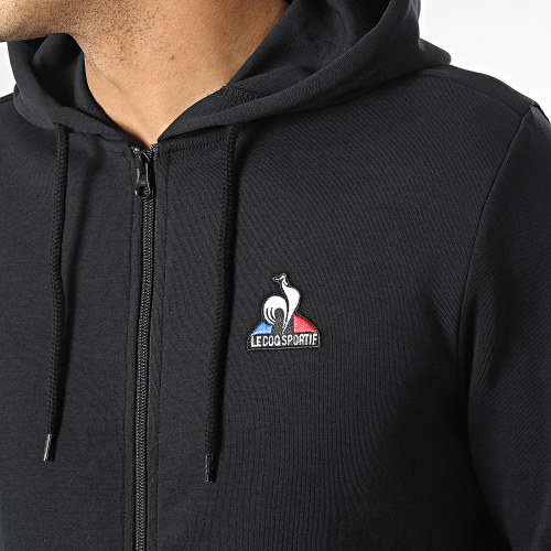 Sweat Zippé Capuche Essential N4 2310564 Noir
