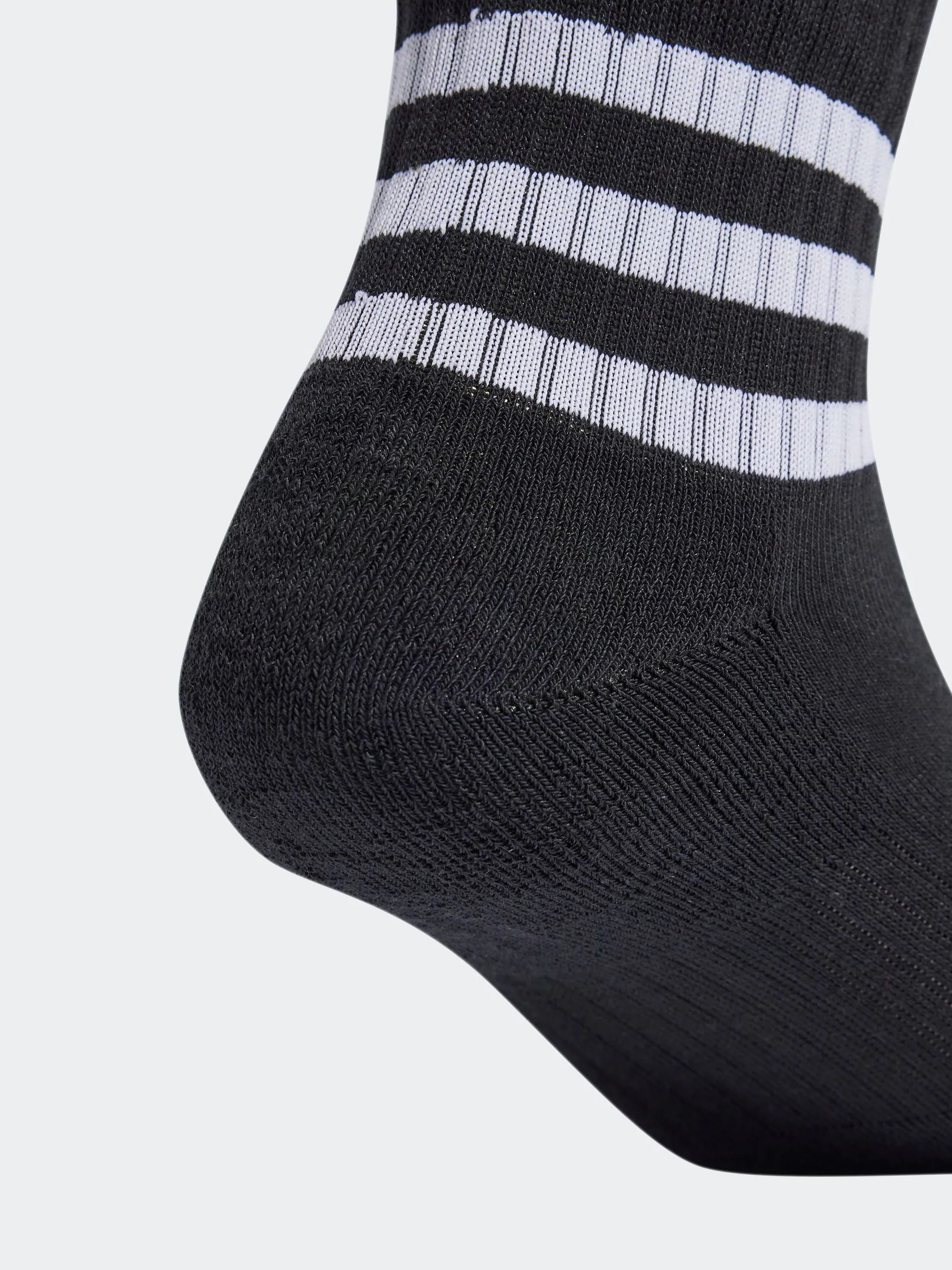 Zwart - adidas 3-Stripes Cushioned Sportswear Low Cut Socks 3 Pack