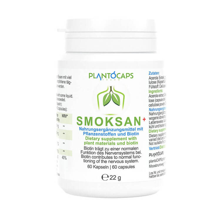 Plantocaps Smoksan + Kapseln, 60 St