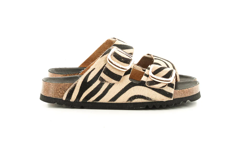 SCHOLL - NOELLE BEIGE/NOIR