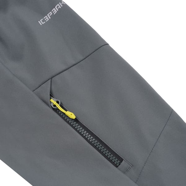 Softshell randonnée ICEPEAK BARMSTEDT SOFTSHELL JACKET OLIVE FONCE