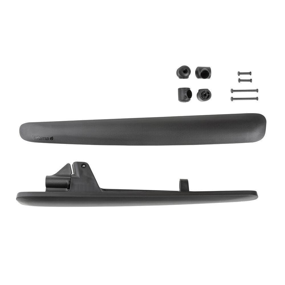 Relaxliege Armlehnen (x2) Futura/Evolution Polymer Schwarz Noir