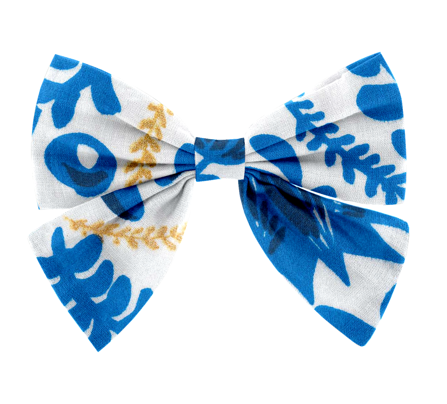 Barrette Noeud Papillon Passion Bleue