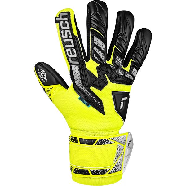Reusch Luvas de Guarda-redes Attrakt Freegel Silver Goalkeeper Gloves 5570235-2025 8 Amarelo