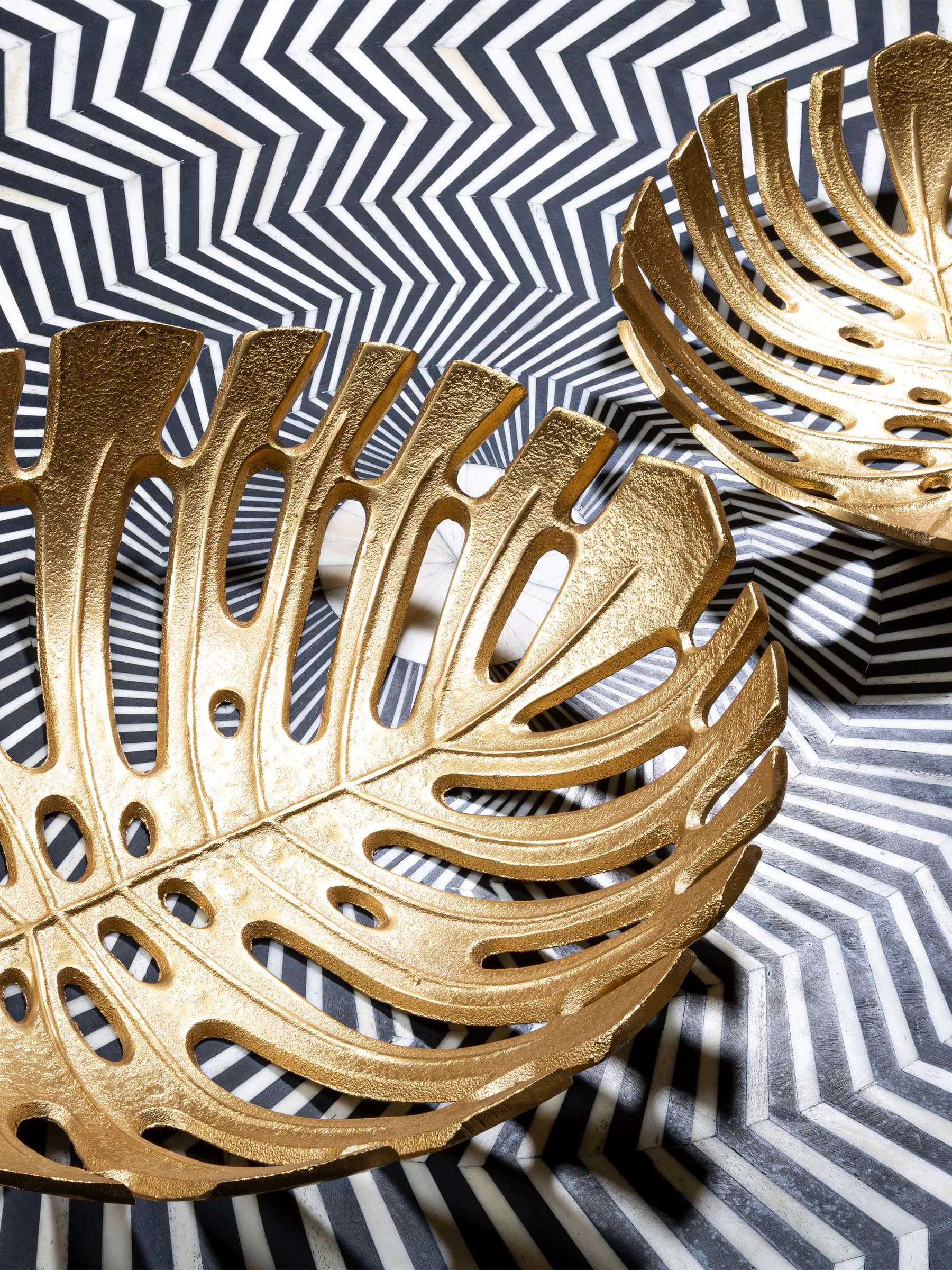 Fifty Five South Prato Monstera Leaf Dish