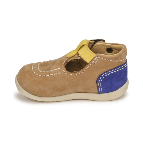 Kickers - BONBEK-2 - Beige / Jaune / Marine