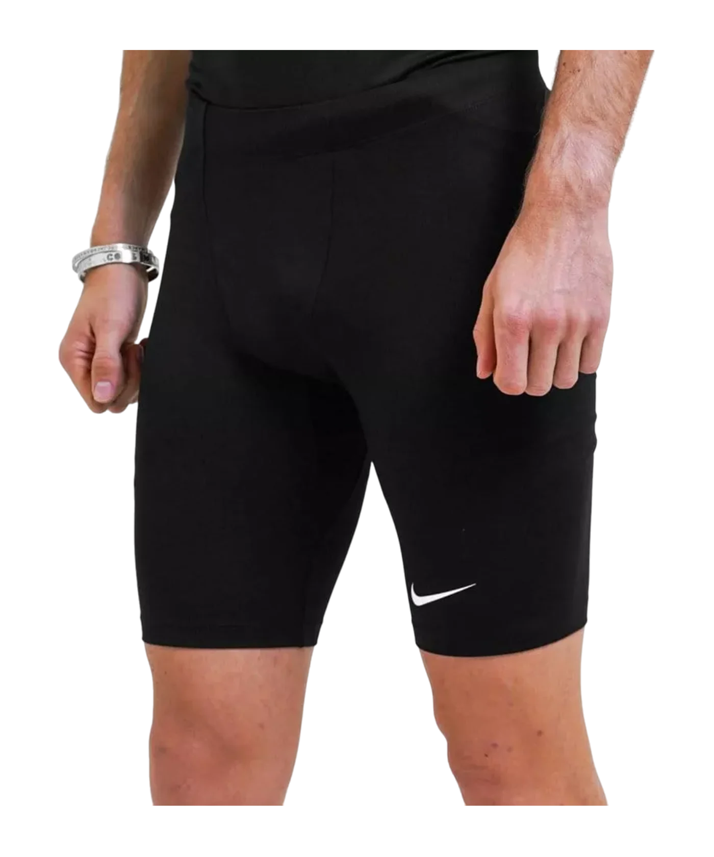 Nike Stock Short Running Schwarz F010