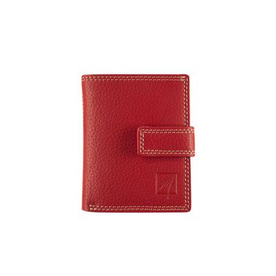Porte-cartes super compact Dakota - rouge - label M