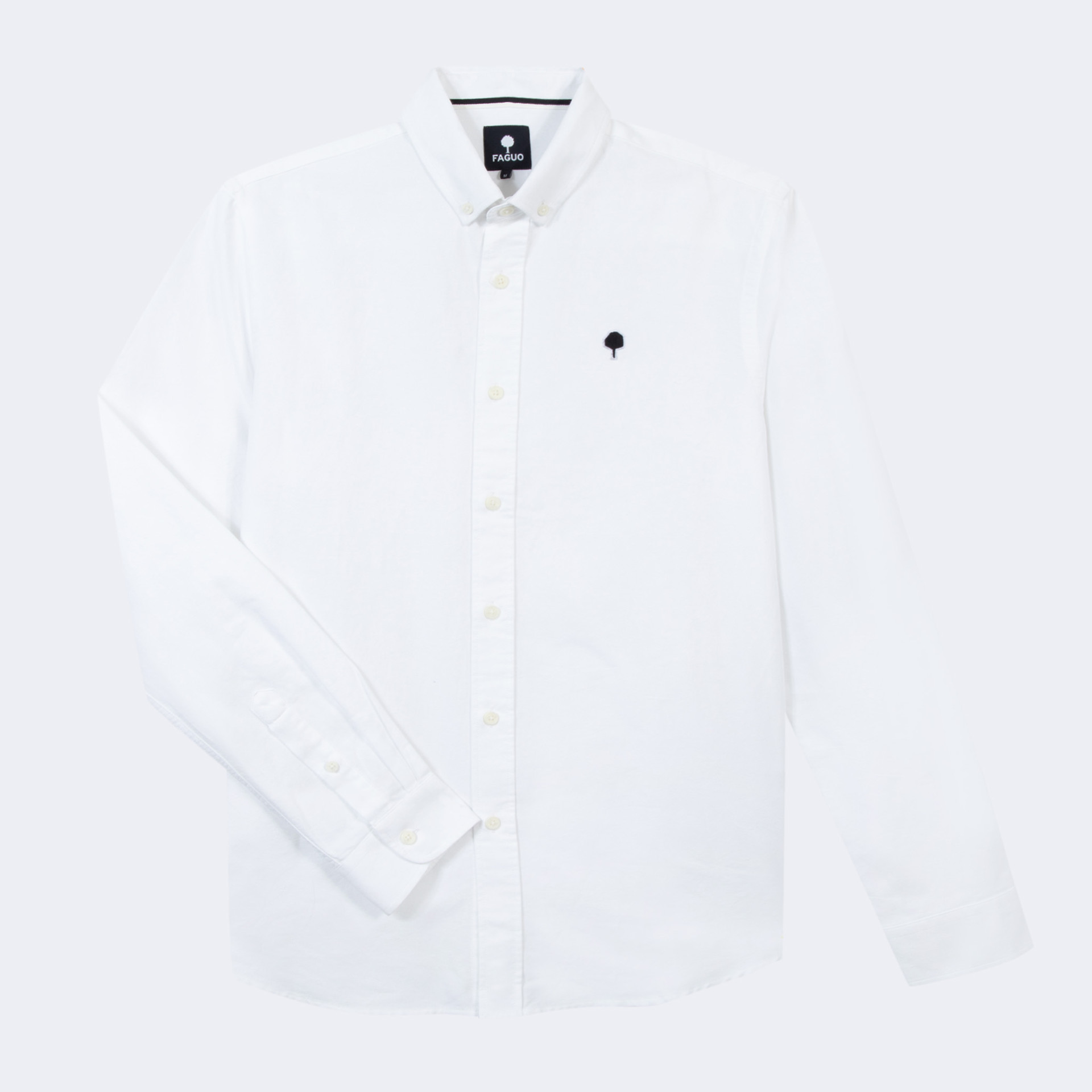 Chemise classique blanche coton - modèle Ivoy