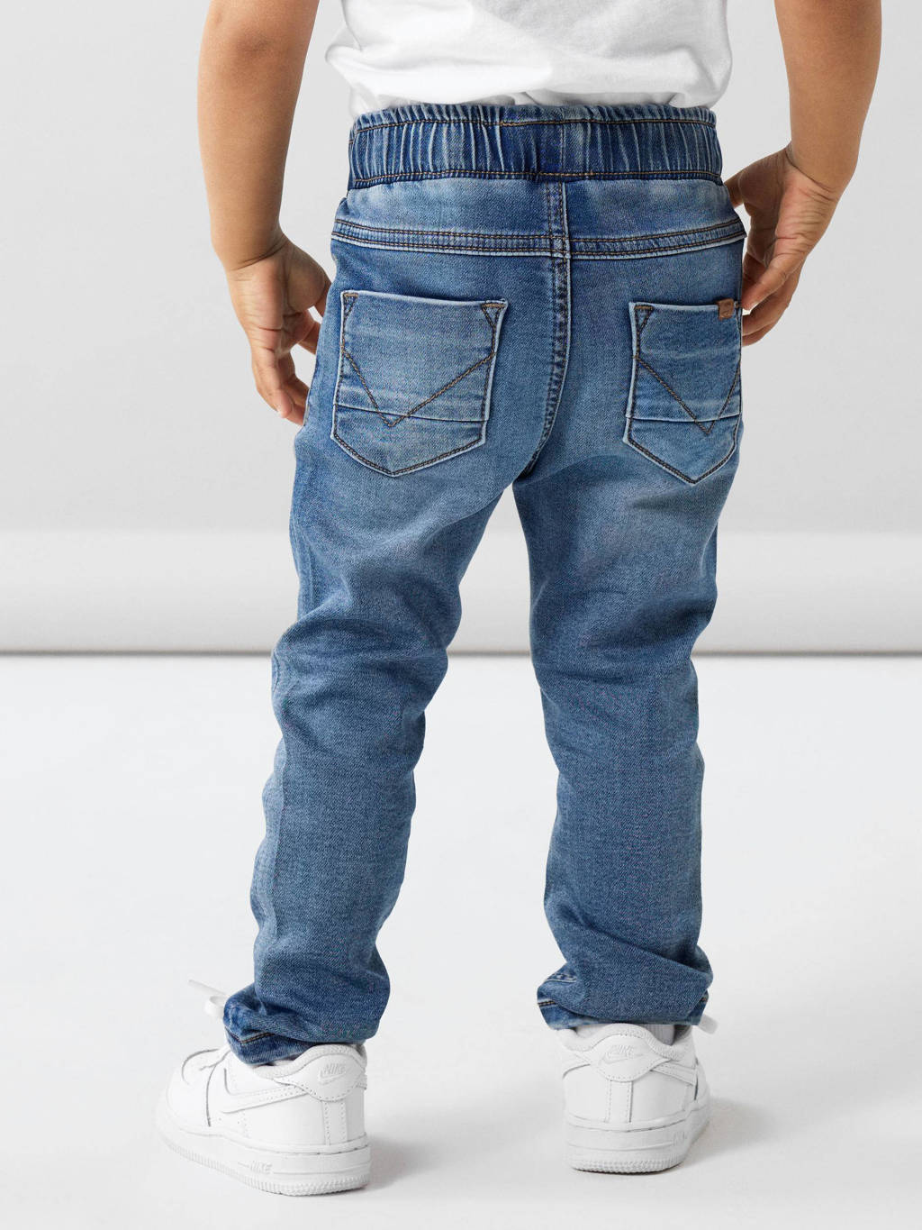 NAME IT slim fit jeans NMMRYAN medium blue denim