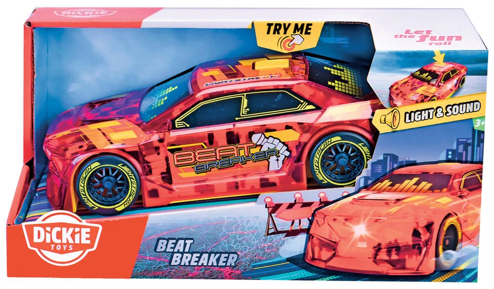 VOITURE A FRICTION DICKIE  LIGHT STREAK BEAT RUSH 20 CM