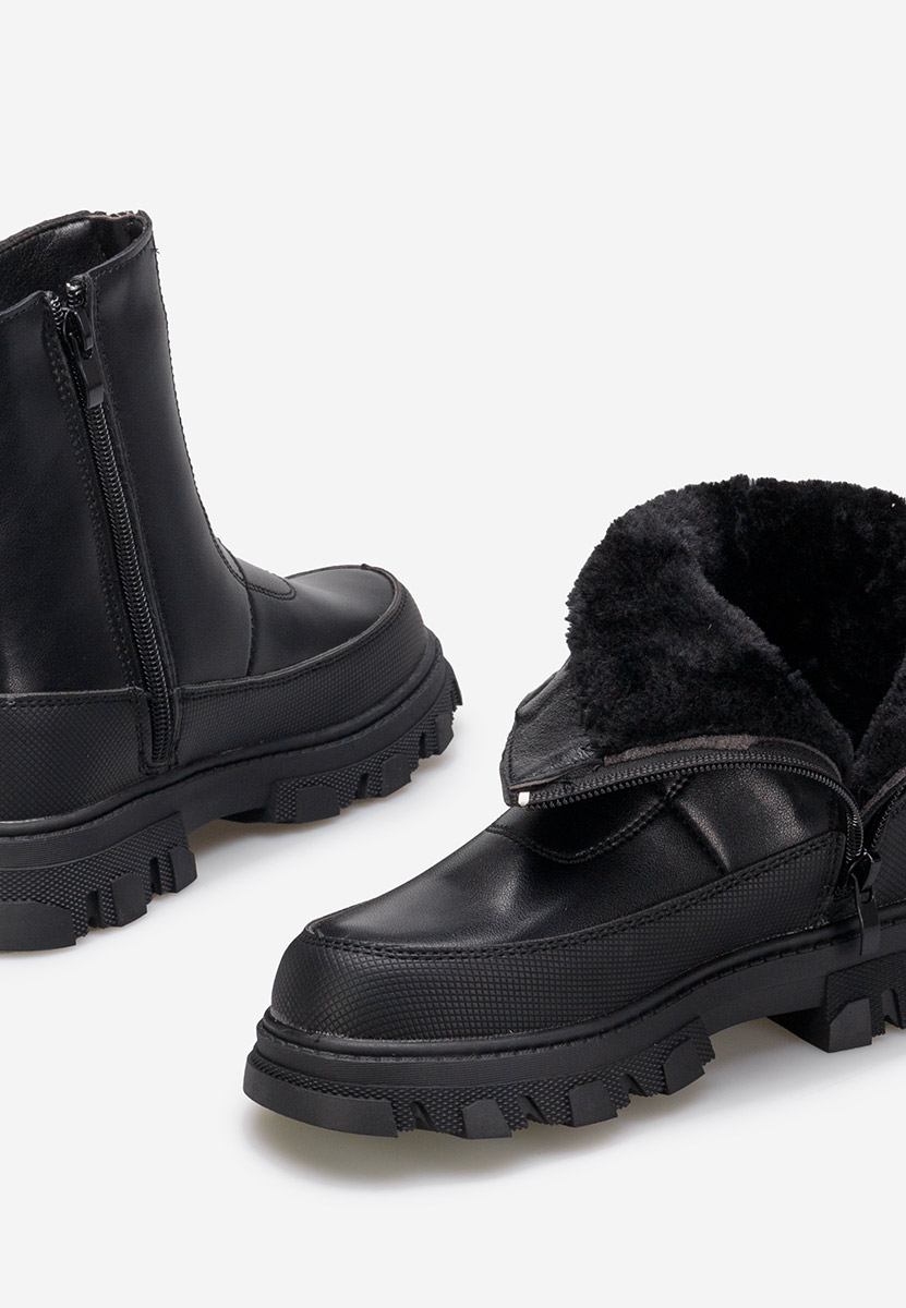 Bottines filles noires Pamplona