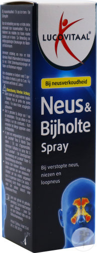 Lucovitaal Nez Et Sinus Spray Nez Bouché Éternuements Et Écoulement Nasal 10ml