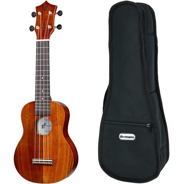 Harley Benton Hawaii Koa Soprano Ukul w/Bag