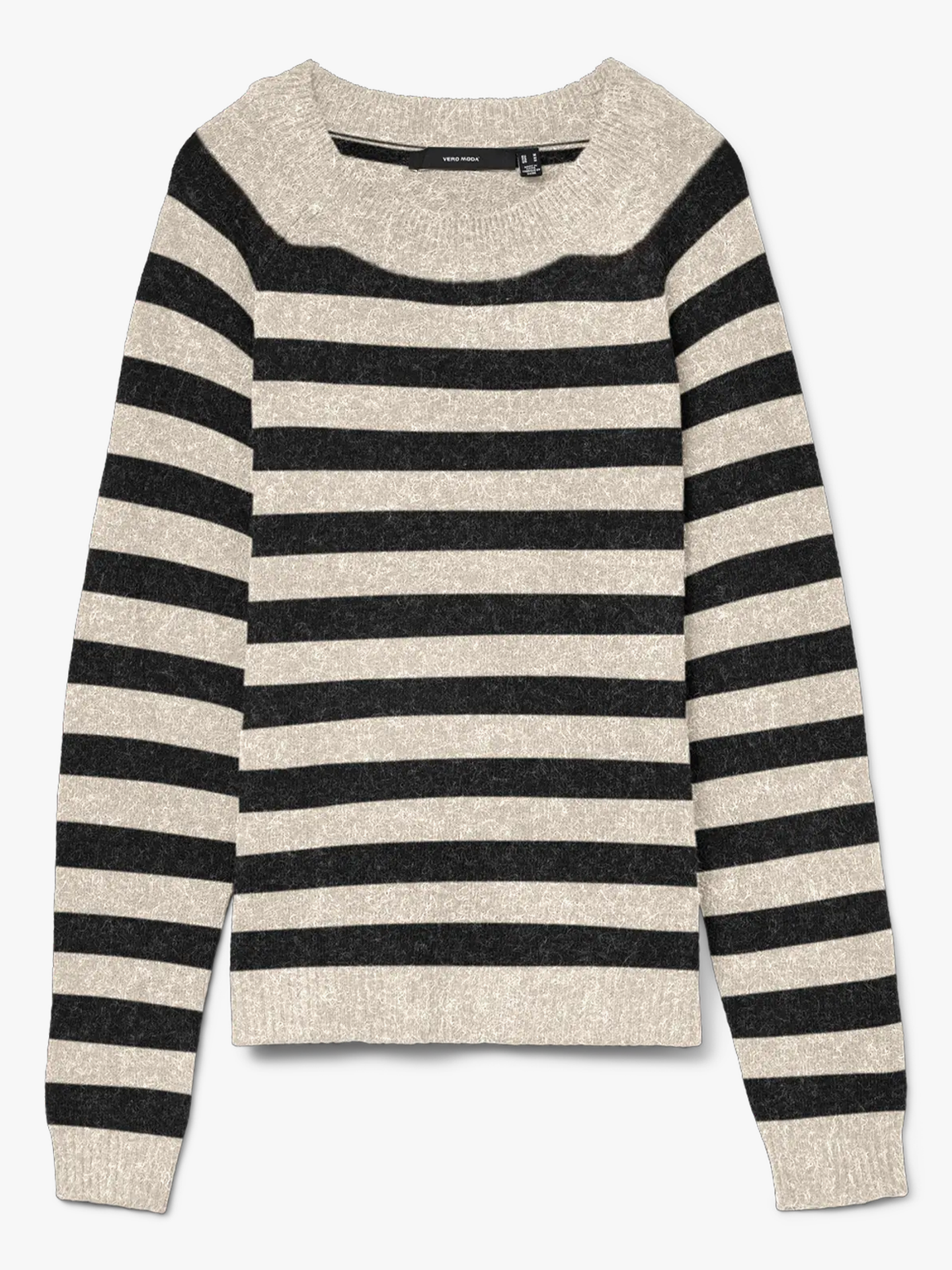 Doffy Long Sleeve O-Neck Blouse