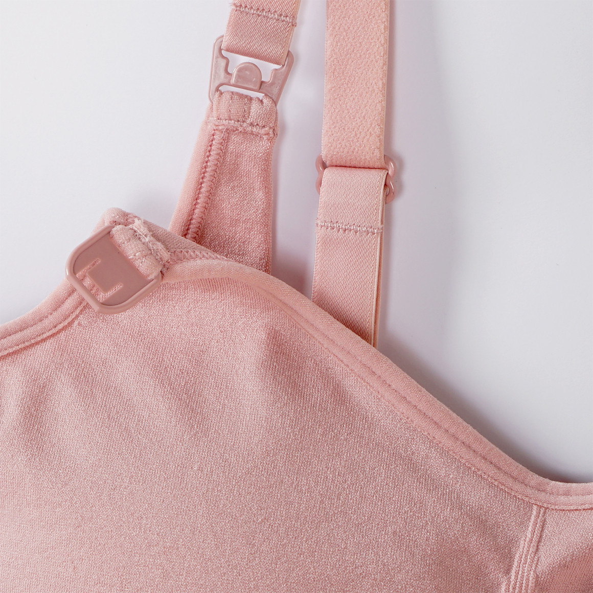 Gina Mama 2 Damen Still-BHs aus Mikrofaser rosa / schwarz
