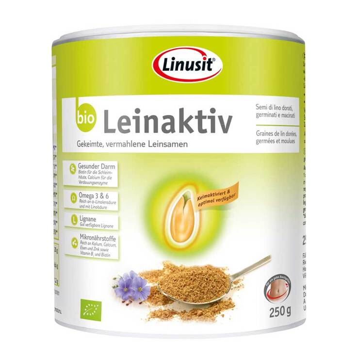 Linusit Leinaktiv Bio, 250 g