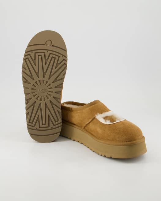 UGG W Bea Mary Jane Pantoletten in Beige