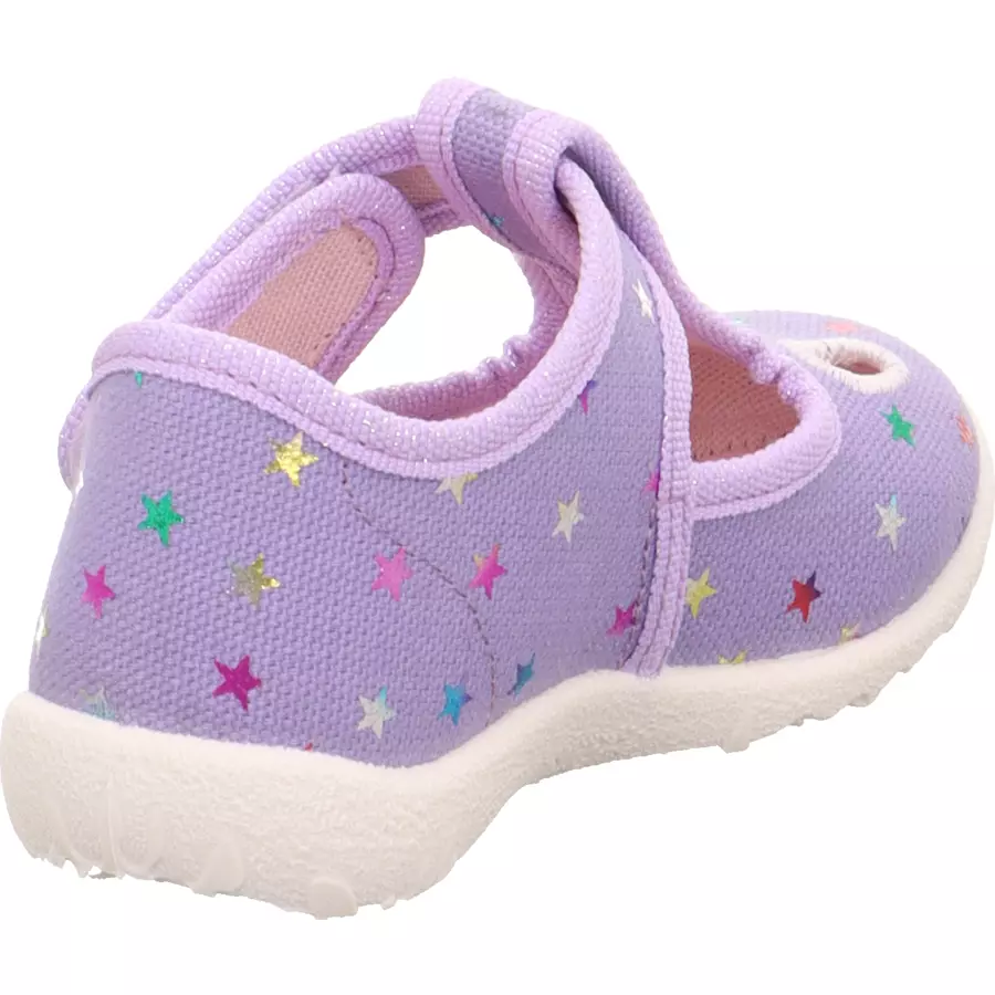 superfit Hausschuh Spotty Sternchen lila (mittel)
