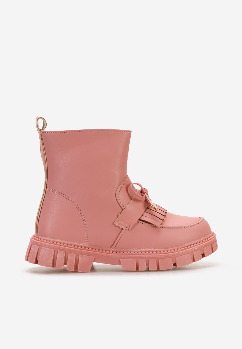 Bottines filles roses Peony