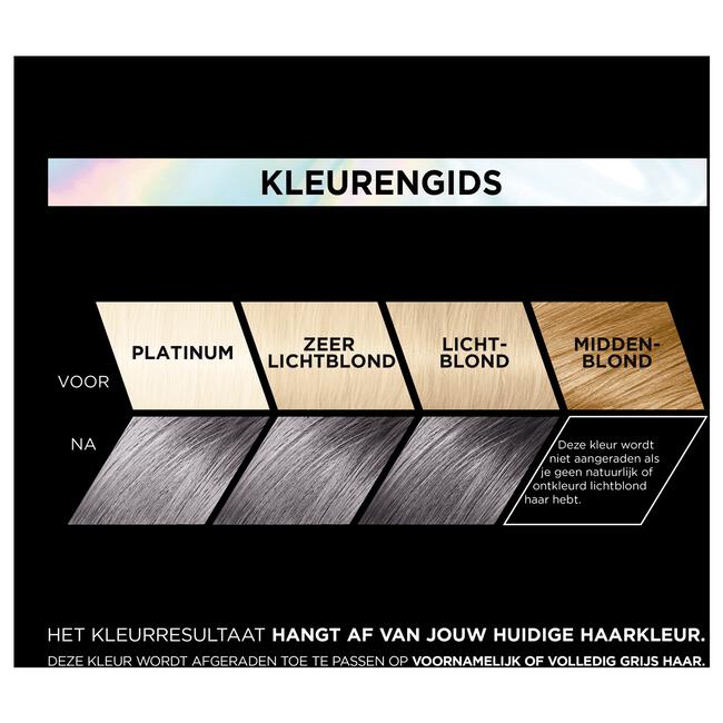 L'Oréal Paris Préférence Vivids Permanente Haarverf 9.11 Smokey Grey